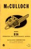 Thumbnail McCulloch D-36 Chain Saw Owners & Operators Manual 
