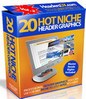 Thumbnail 20 Hot Niche PSD & JPG Header Graphics