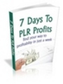 Thumbnail 7 Days To PLR Profits