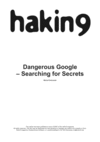 Thumbnail Dangerous Google-Searching for Secrets_By Michal Piotrowski