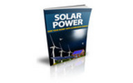 Thumbnail Solar Power niche ebook with PLR