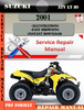 Thumbnail Suzuki ATV LT 80 2001 Digital Factory Service Repair Manual