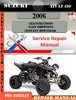 Thumbnail Suzuki ATV LT 450 2006 Digital Factory Service Repair Manual
