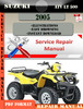 Thumbnail Suzuki ATV LT 500 2005 Digital Factory Service Repair Manual