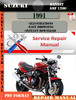 Thumbnail Suzuki Bandit GSF 1200 1991 Digital Service Repair Manual
