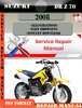 Thumbnail Suzuki DR Z 70 2008 Digital Service Repair Manual