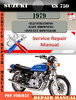 Thumbnail Suzuki GS 750 1979 Digital Factory Service Repair Manual