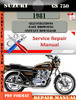 Thumbnail Suzuki GS 750 1981 Digital Factory Service Repair Manual Thumbnail Suzuki GS 750 1981 Digital Factory Service Repair Manual