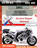 Thumbnail Suzuki GSX 400 1994 Digital Factory Service Repair Manual