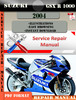 Thumbnail Suzuki GSX R 1000 2004 Digital Factory Service Repair Manual