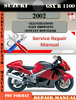 Thumbnail Suzuki GSX R 1300 Hayabusa 2002 Digital Service Repair Manua