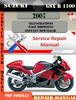 Thumbnail Suzuki GSX R 1300 Hayabusa 2007 Digital Service Repair Manua