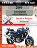 Thumbnail Suzuki SFV 650 2009 Digital Factory Service Repair Manual