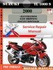 Thumbnail Suzuki TL 1000 S 2000 Digital Factory Service Repair Manual