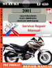 Thumbnail Suzuki XF 650 2001 Digital Factory Service Repair Manual