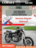 Thumbnail Yamaha XJ700 1985 Digital Service Repair Manual