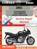 Thumbnail Yamaha XJ900 2001 Digital Service Repair Manual