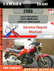 Thumbnail Yamaha XS400 1988 Digital Service Repair Manual