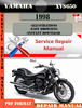 Thumbnail Yamaha XVS650 1998 Digital Service Repair Manual