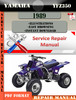 Thumbnail Yamaha YFZ350 1989 Digital Service Repair Manual Thumbnail Yamaha YFZ350 1989 Digital Service Repair Manual