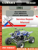 Thumbnail Yamaha YFZ350 1991 Digital Service Repair Manual Thumbnail Yamaha YFZ350 1991 Digital Service Repair Manual
