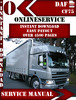 Thumbnail DAF CF 75 Digital Service Repair Manual