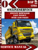Thumbnail DAF CF 85 Digital Service Repair Manual