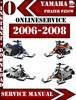 Thumbnail Yamaha Phazer PZ50W 2006-2008 Digital Service Repair Manual