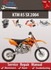 Thumbnail KTM 85 SX 2004 online Service Repair Manual Thumbnail KTM 85 SX 2004 online Service Repair Manual