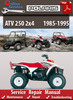 Thumbnail Polaris 250 2x4 1985-1995 Online Service Repair Manual Thumbnail Polaris 250 2x4 1985-1995 Online Service Repair Manual