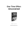 Thumbnail One Time Offer (Increase Your Sales) ebook Thumbnail One Time Offer (Increase Your Sales) ebook