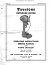 Thumbnail Firestone outboard motor service n parts manual 5 hp