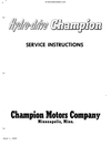 Thumbnail champion outboard hydrodrive lower unit service repair 1953