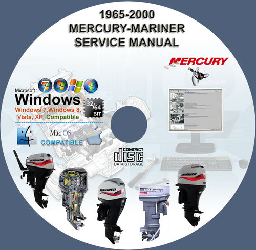 Mercury-Mariner 1965-2000 Outboard Repair Manuals - Tradebit