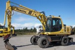 KOMATSU PW130ES-6K HYDRAULIC EXCAVATOR OPERATION & MAINTENANCE MANUAL