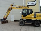 KOMATSU PW180-7E0 WHEELED EXCAVATOR OPERATION & MAINTENANCE MANUAL