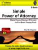 Thumbnail Simple Power of Attorney  - Abridged Version