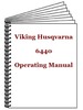 Thumbnail Viking Husqvarna 6440 Operating Manual