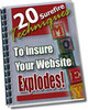 Thumbnail 20 Surefire Techniques To Insure Your Website Explodes +MRR Thumbnail 20 Surefire Techniques To Insure Your Website Explodes +MRR