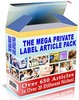 Thumbnail The Mega Private Label Article Pack with mrr