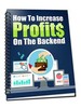 Thumbnail How To Increase Profits On The Backend! PLR Included.