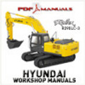 Thumbnail Hyundai Robex R290LC-3 Crawler Excavator Full Workshop / Service manual. Robex 290 LC 3