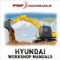 Thumbnail Hyundai Robex R110-7A Crawler Excavator Full Workshop / Service Manual R110 7 A