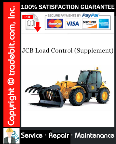 Thumbnail JCB Load Control (Supplement) Service Manual Download ★