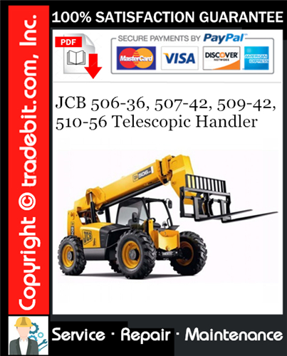 Thumbnail JCB 506-36, 507-42, 509-42, 510-56 Telescopic Handler Service Repair Manual Download ★ Thumbnail JCB 506-36, 507-42, 509-42, 510-56 Telescopic Handler Service Repair Manual Download ★