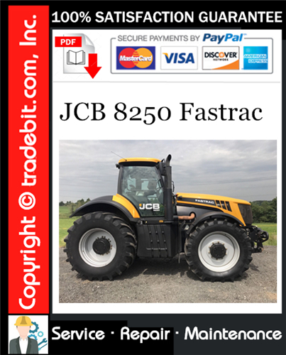 Thumbnail JCB 8250 Fastrac Service Repair Manual Download ★ Thumbnail JCB 8250 Fastrac Service Repair Manual Download ★