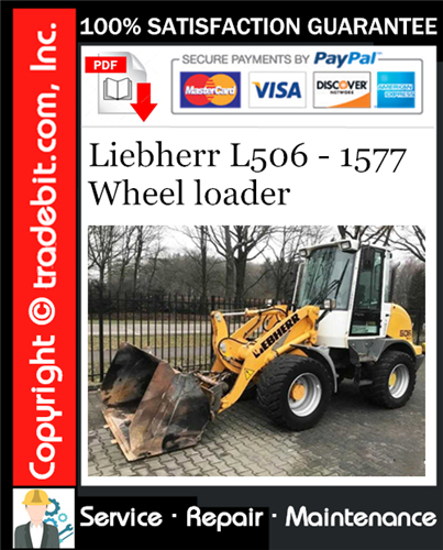 Thumbnail Liebherr L506 - 1577 Wheel loader Service Repair Manual Download ★