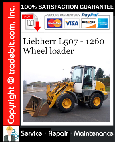 Thumbnail Liebherr L507 - 1260 Wheel loader Service Repair Manual Download ★