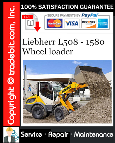 Thumbnail Liebherr L508 - 1580 Wheel loader Service Repair Manual Download ★