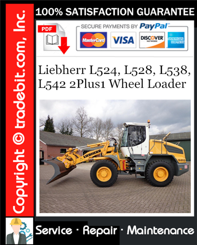Thumbnail Liebherr L524, L528, L538, L542 2Plus1 Wheel Loader Service Repair Manual Download ★